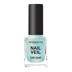 Lak na nehty Sparkling Ocean Nail Veil (Top Coat) 11 ml