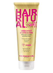 Șampon regenerativ pentru părul blond Hair Ritual (Grow Effect & Super Blonde Shampoo) 250 ml