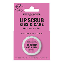 Peeling na rty Kiss & Care (Lip Scrub) 12 ml