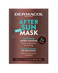 Pleťová maska po opaľovaní After Sun (Face Mask) 2 x 8 ml