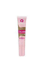Intens Rejuvenating Eye Cream și Lip Collagen Plus (Intensive Rejuven ating Eye & Lip Cream) 15 ml