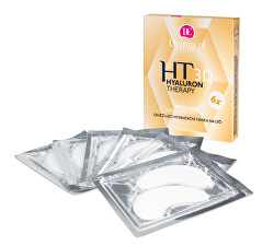 Frissítő hidratáló szemkörnyékápoló maszka 3D Hyaluron Therapy 6 x 6 g