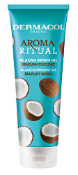 Gel de duș relaxant Cocos BrazilianAroma Ritual (Relaxing Shower Gel) 250 ml