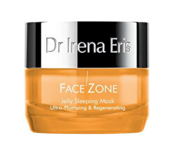 Noční želé pleťová maska Face Zone (Jelly Sleeping Mask Ultra-Plumping & Regenerating) 50 ml
