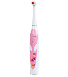 Dětský rotační zubní kartáček růžový GTS1000K