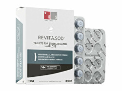 Antioxidačné tablety na vypadávanie vlasov spôsobené stresom Revita.SOD 30 tbl.