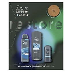 Körperpflege-Geschenkset Men+Care Restore Collection