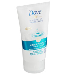 Krém na ruky s antibakteriálnou zložkou Care & Protect (Hand Cream) 75 ml