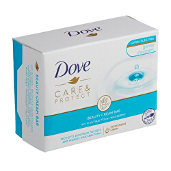 Krémová tableta s antibakteriální složkou Care & Protect (Beauty Cream Bar) 100 g