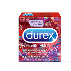 SLEVA - Kondomy Fetherlite Elite 3 ks - pomačkaná krabička