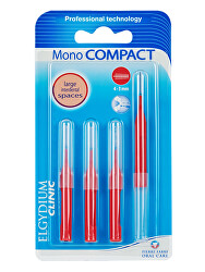 Mezizubní kartáčky červené Mono Compact (4-3 mm) 4 ks
