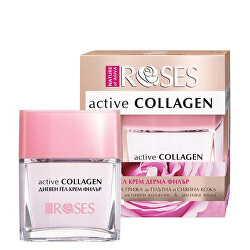 Denný gélový krém pre zrelú pleť Roses Active Collagen (Wrinkle Filler Gel Cream) 50 ml