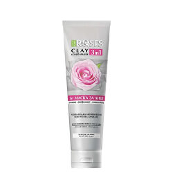 Méregtelenítő agyag tisztító maszk Roses  Detox (Clay Scrub Mask) 150 ml