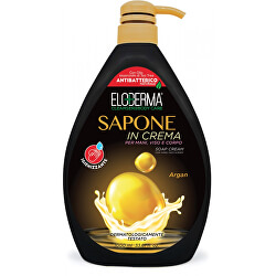 Krémes szappan argánolajjal kézre, testre és arcra (Soap Cream) 1000 ml