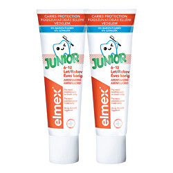 Dětská zubní pasta Junior Duopack 2x 75 ml - SLEVA - pomačkaná krabička