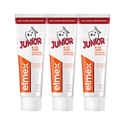 Zubní pasta Junior Professional Trio 3 x 75 ml