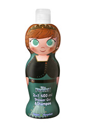 Sprchový gél a šampón Anna Frozen II 1D (Shower Gel & Shampoo) 400 ml
