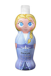 Sprchový gel a šampon Elsa Frozen II 1D (Shower Gel & Shampoo) 400 ml