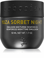 Nočná pleťová emulzia Yuza Sorbet Night (Reinforced Nighttime Emulsion) 50 ml