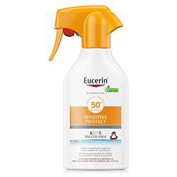 Spray pentru protecție solară pentru copii SPF 50+ Sensitive Protect Kids (Trigger Spray) 250 ml