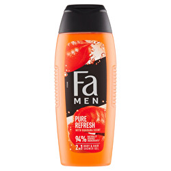 Tusfürdő Men Pure Refresh 2v1 (Body & Hair Shower Gel) 400 ml