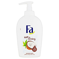 Tekuté mydlo Soft & Caring Coconut (Gently Caring Cream Soap) 250 ml