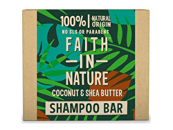 Tuhý šampon Kokos a bambucké máslo (Shampoo Bar) 85 g
