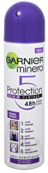 Minerálne antiperspirant 5 Pro Tection Floral Fresh 48h v spreji pre ženy 150 ml