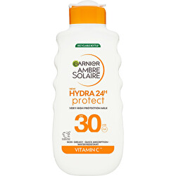 Opalovací mléko SPF 30 Ambre Solaire Hydra 24h Protect (High Protection Milk) 175 ml