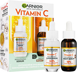 Geschenkset mit Tages- und Nachtserum Vitamin C 2 x 30 ml