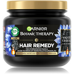 Hydratačná maska pre mastné vlasy a suché končeky vlasov Botanic Therapy Magnetic Charcoal ( Hair Remedy) 340 ml