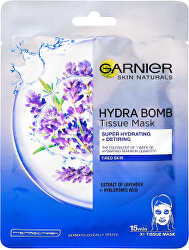Hydratační textilní maska proti projevům únavy s výtažkem z levandule Skin Naturals Hydra Bomb (Tissue Mask) 28 g