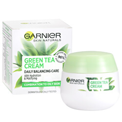 Krém s výťažkami zo zeleného čaju pre zmiešanú až mastnú pleť Skin Naturals (Green Tea Cream) 50 ml