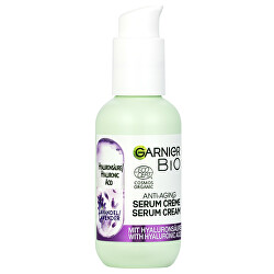 Ser cremos împotriva îmbătrânirii pielii cu ulei esențial de lavandă BIO (Serum Cream) 50 ml