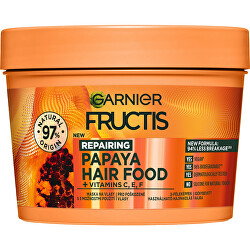 Maschera rigenerante per capelli danneggiati Papaya (Hair Food) 400 ml