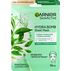 Superhydratační čistiaca pleťová maska so zeleným čajom Moisture + Fresh ness (Tissue Super Hydrating & Purifying mask) 28 g