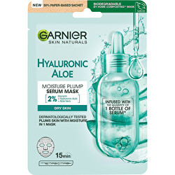Textilní pleťová maska s aloe vera Hyaluronic Aloe (Serum Tissue Mask) 28 g