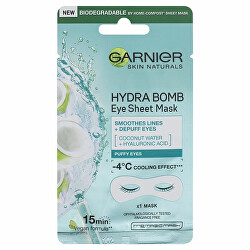 Vyhlazující oční maska s kokosovou vodou a kyselinou hyaluronovou (Eye Tissue Mask) 6 g
