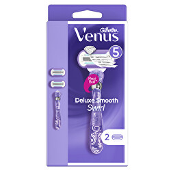 Holicí strojek Venus Deluxe Smooth Swirl + 2 hlavice