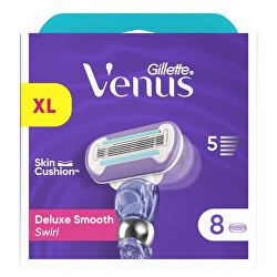 Náhradní hlavice Venus Deluxe Smooth Swirl 8 ks