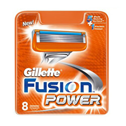Náhradné hlavice Gillette Fusion Power 8 ks