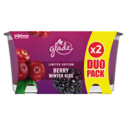 Vonná sviečka Berry Winter Kiss 2 x 129 g