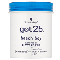 Matná pasta na vlasy Beach Boy (Surfer Look Matt Paste) 100 ml