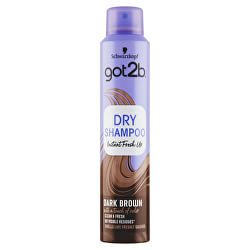 Suchý šampon pro hnědé vlasy Fresh it Up Brown (Dry Shampoo) 200 ml