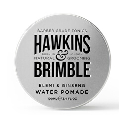 Pomadă pentru păr pe bază de apă cu parfum de elemi si ginseng (Elemi & Ginseng Water Pomade) 100 ml