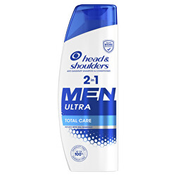 Šampon a kondicionér proti lupům 2v1 Men Ultra Total Care (Anti-Dandruff Shampoo & Conditioner) 330 ml