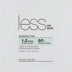Čisticí tamponky pro mastnou a problematickou pleť Less On Skin (Essence Pad) 2 ks