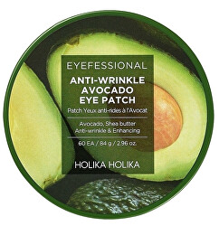 Hydrogelové oční polštářky proti vráskám Eyefessional Antiwrinkle Avocado (Eye Patch) 60 ks