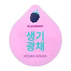 Noční rozjasňující pleťová maska Blackberry Superfood Capsule Pack (Brightening Mask) 10 ml