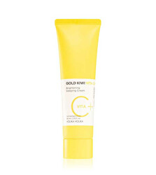 Nočný rozjasňujúci pleťový krém Gold Kiwi Vita C+ (Brightening Sleeping Cream) 80 ml